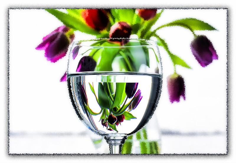 Crystal Tulips by Marlene