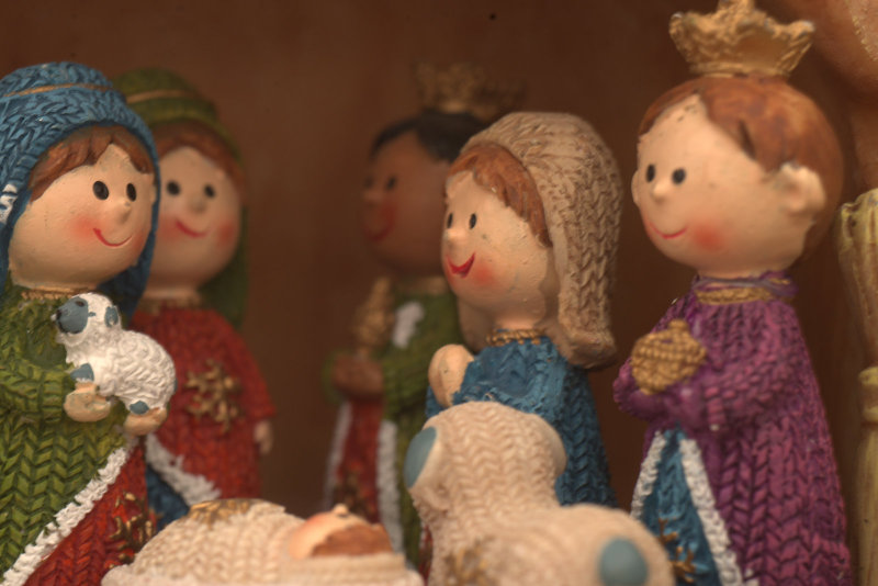 Manger Scene by Maryanne