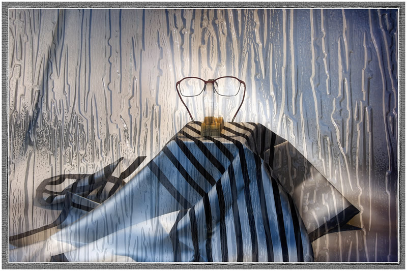 Glasses on Display by Marlene