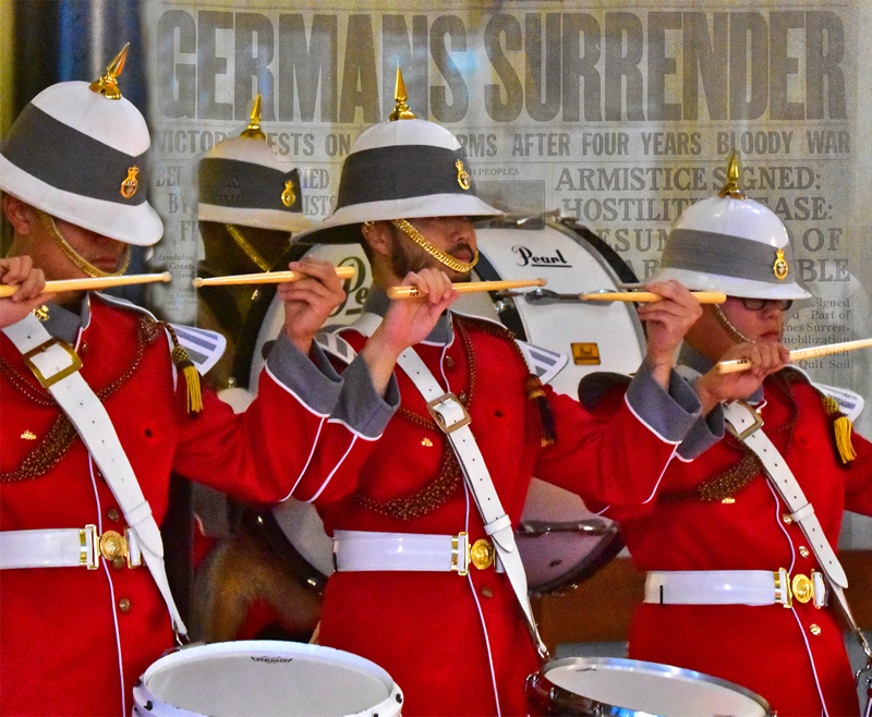 Princess Patricia Drum Line By Darlene Perkin