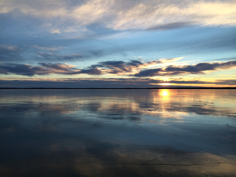 Reflected Sun by Nancy