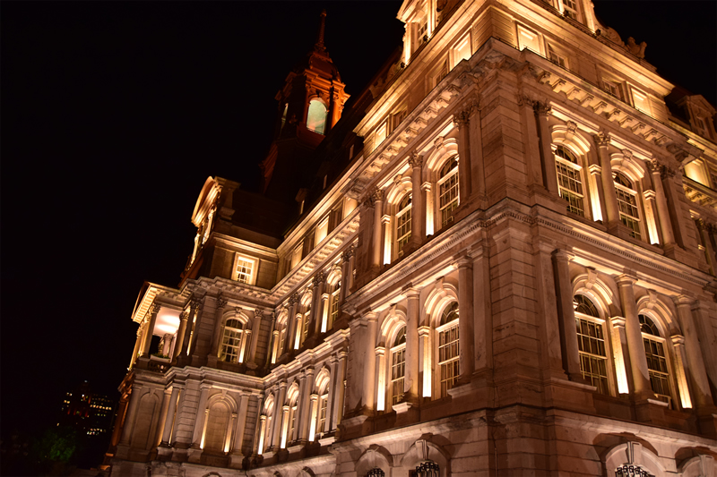 Night In Montreal by Darlene Perkin