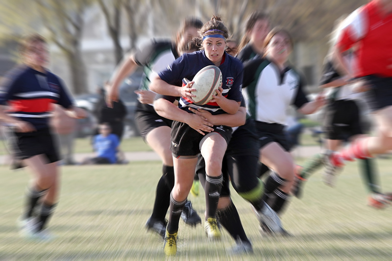 Rugby Motion by Jennifer