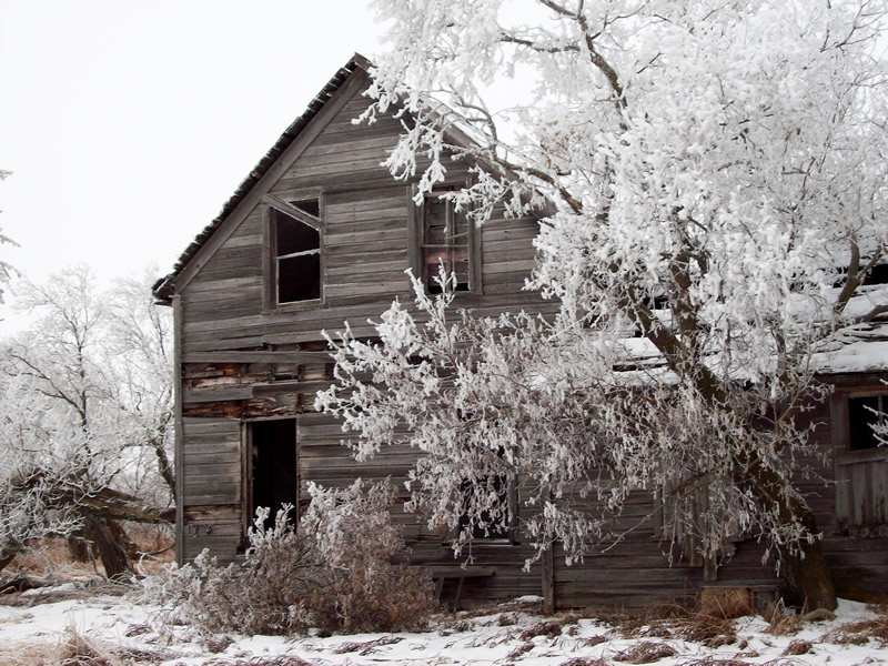 Old House by Cheryl Vanderraadt